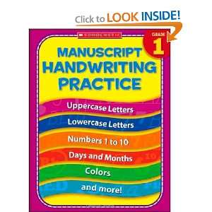  1st Grade Manuscript Handwriting Practice (Practice 