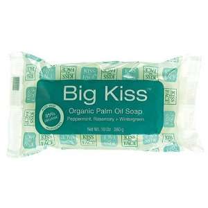  Kiss My Face Big Kiss Organic Palm Oil Soap, Peppermint 
