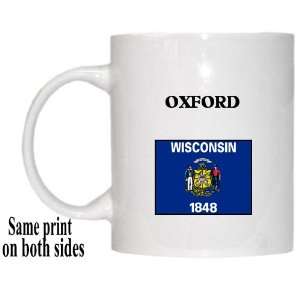    US State Flag   OXFORD, Wisconsin (WI) Mug 