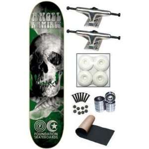  Foundation Death Club Ramirez Complete Skateboard Deck New 