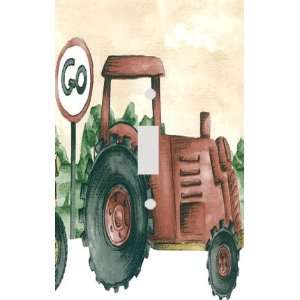  Tractor Decorative Switchplate Cover