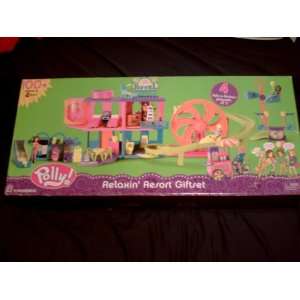   Dolls  Polly Pocket Relaxin Resort Giftset. 4 Fabulous Playsets in 1