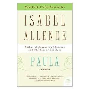   Paula A Memoir (P.S.) 1st (first) edition Text Only Isabel Allende