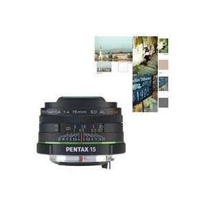  Pentax SMCP DA 15mm f/4.0 ED AL Auto Focus Lens for DSLR 