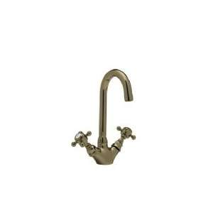 Rohl Single Hole C Spout Bar Faucet W/ Five Spoke Handles A1467XTCB 2 