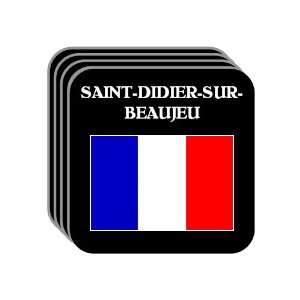  France   SAINT DIDIER SUR BEAUJEU Set of 4 Mini Mousepad 