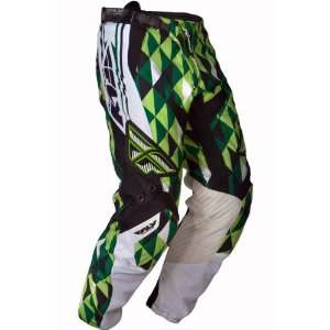  Fly Racing Youth Green Kinetic MX Pants   Size  22 