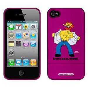  Groundskeeper Willie The Simpsons on AT&T iPhone 4 Case by 