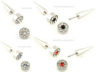 STAINLESS STEEL RHINESTONE STUDS