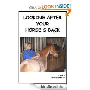 Looking After Your Horses Back Jill Firth  Kindle Store