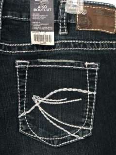 95 NEW SILVER JEANS CO +PLUS SIZE+ Aiko Bootcut Womens Jeans 14 16 18 