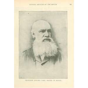  1894 Print Professor Edward Caird Master of Balliol 