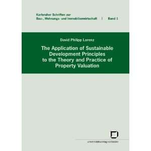  The application of sustainable development principles to 