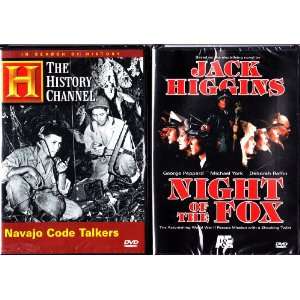  Navajo Code Talkers , Night Of The Fox  A&E WWII 2 Pack 