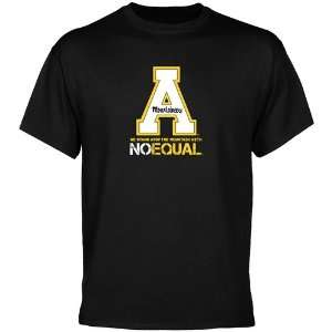 Appalachian State Mountaineers Black Mountain Top T shirt  
