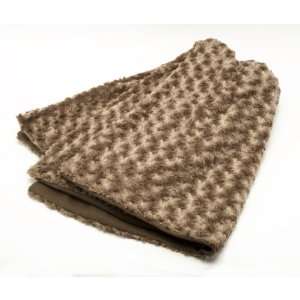   and Plush Shades of Brown Decorative Throw Blanket