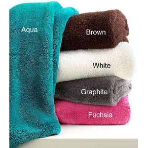  Berkshire Fluffy Soft Throw Blanket Graphite