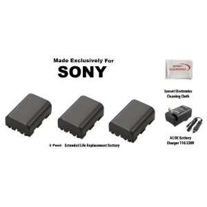 Replacement Battery Pack For The Sony NP FM55H 1800MAH For Sony Alpha 