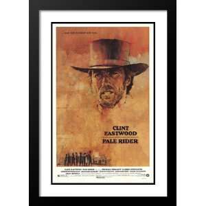  Pale Rider 32x45 Framed and Double Matted Movie Poster 