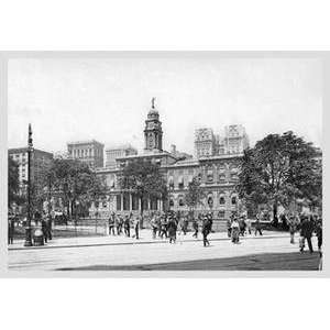  Vintage Art City Hall, 1911   02422 4