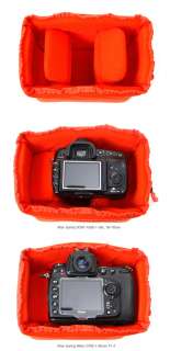 MATIN Padded Bag DSLR camera insert M6507 Orange  