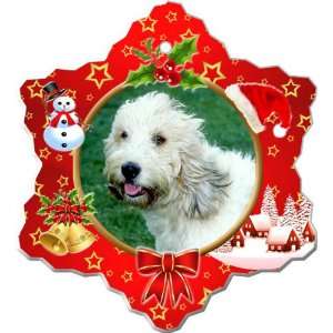  Grand Basset Griffon Vendeen Porcelain Holiday Ornament 
