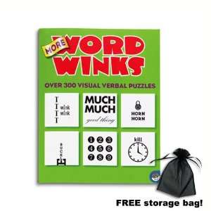  More Word Winks w/Free Storage Bag Toys & Games