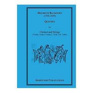  Quintet, Op. 15 Musical Instruments