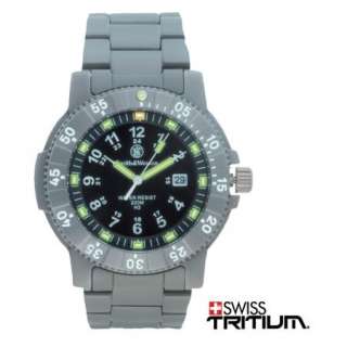 Smith & Wesson Titanium Executive Tritium Watch SWW 357 T BLK Genuine 