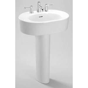  Toto Nexus LT790.8 01 24 x 17 3/8 8 Pedestal Lavatory 