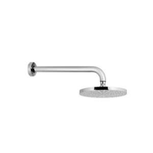 Ponsi 388/9 CR Chrome Shower Arm With Small Flat Shower Head 388/9 CR