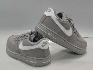 Nike Force 1 Gray White Sneakers Toddler Baby Size 7.5  
