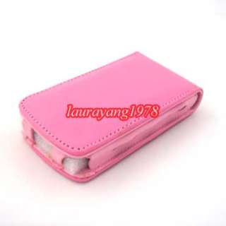 PINK LEATHER CASE COVER for SONY WALKMAN NWZ S544 S545  