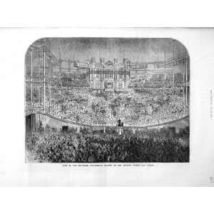  1872 Fete National Temperance League Crystal Palace