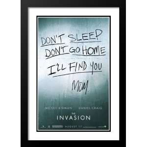  Invasion 32x45 Framed and Double Matted Movie Poster 