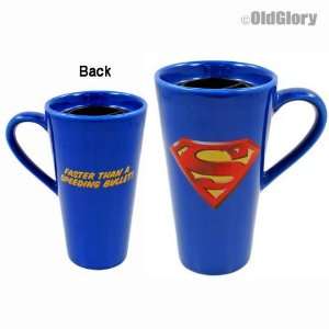  Superman   Speeding Bullet 14 Oz Travel Mug