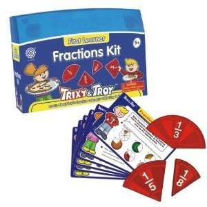  Trixy & Troy First Learner   Fractions Kit Toys & Games