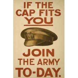     If the cap fits you join the army to day 36 X 24 