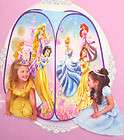Disney PRINCESS Hideaway Play TENT Playhut BELLE Cinderella Aurora 