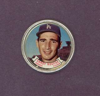 1964 Topps Coins #106 Sandy Koufax Dodgers (EX/MT) *285836  