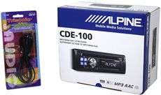    100 In Dash Single Din Car Stereo CD/ USB Player Receiver CDE100