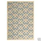 Soho Moroccan Light Blue/ Ivory Dhurrie Wool Carpet Area Rug 8 x 10