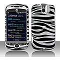 HTC MyTouch 3G Slide Black/ White Zebra Snap on Protective Case Cover 