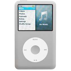 Apple 160GB 6th Generation Silver iPod Classic (Refurbished 
