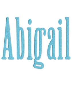 QuicKutz Abigail Classic Complete Alphabet Set  