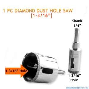  Diamond Dust Hole Saw [1 3/16]