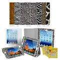 Apple iPad 3 Leatherette Folding Stand Case with Screen Protector 