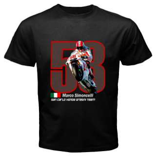 MARCO SIMONCELLI Honda Gressini MotoGP T shirt S 3XL  