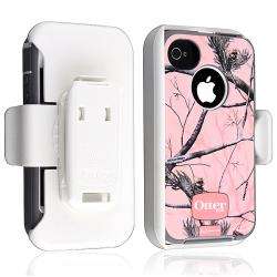 Otter Box Apple iPhone 4/ 4S Pink Camo Realtree Defender Case 