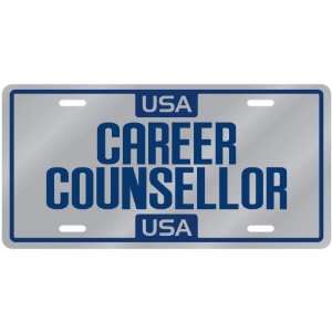 New  Usa Career Counsellor  License Plate Occupations  